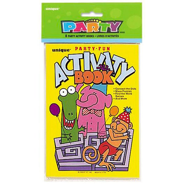 Activity Books (Pack of 8) - The Party Marketplace
