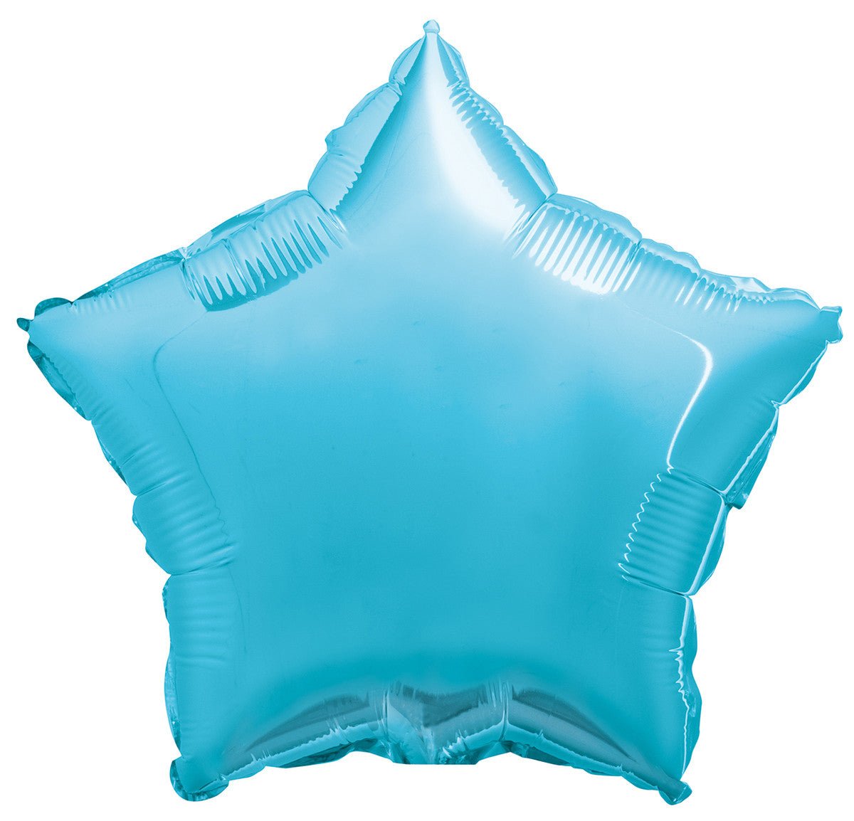 Baby Blue Star Foil Balloon 45cm - The Party Marketplace