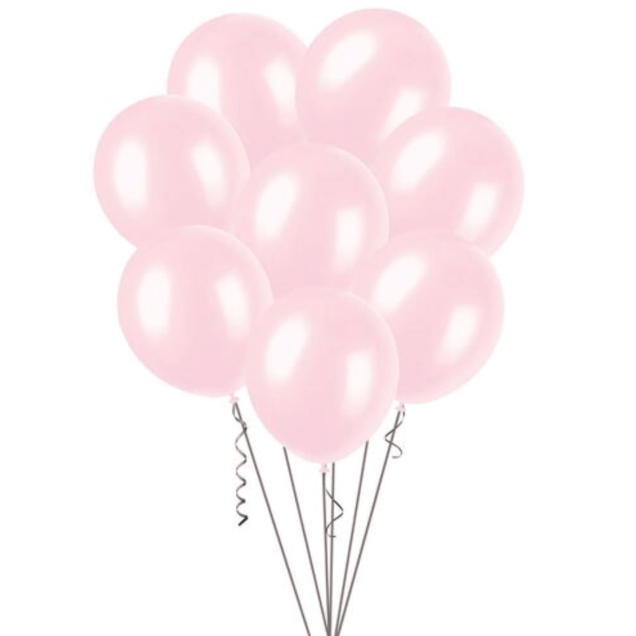 Baby Pink Decorator Balloons 30cm (Pack of 25) - The Party Marketplace