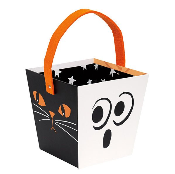 Bats & Boos Halloween Paper Bucket - The Party Marketplace