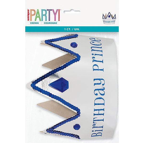Birthday Prince Crown - The Party Marketplace