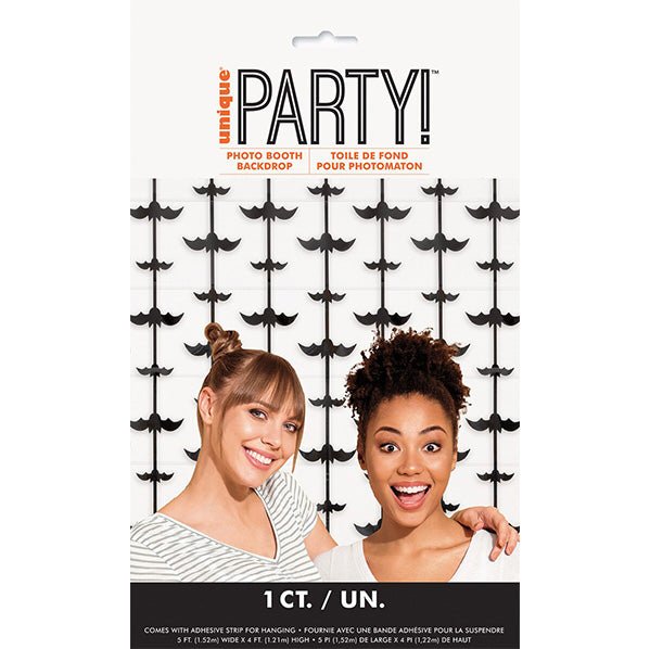 Black Bat Foil Backdrop Kit - The Party Marketplace