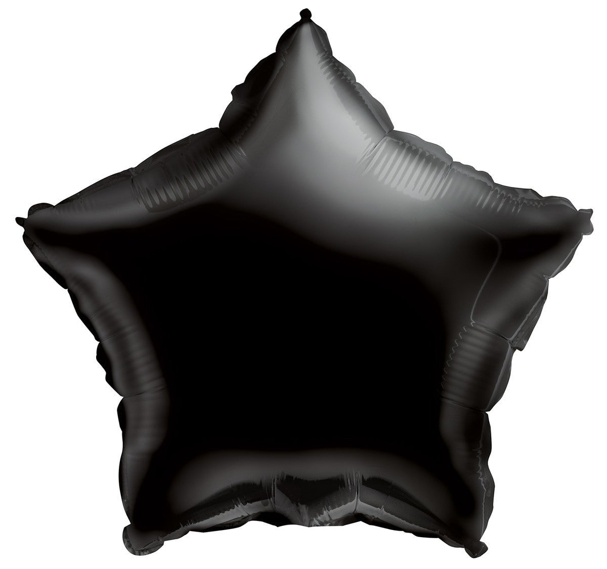 Black Star Foil Balloon 45cm - The Party Marketplace