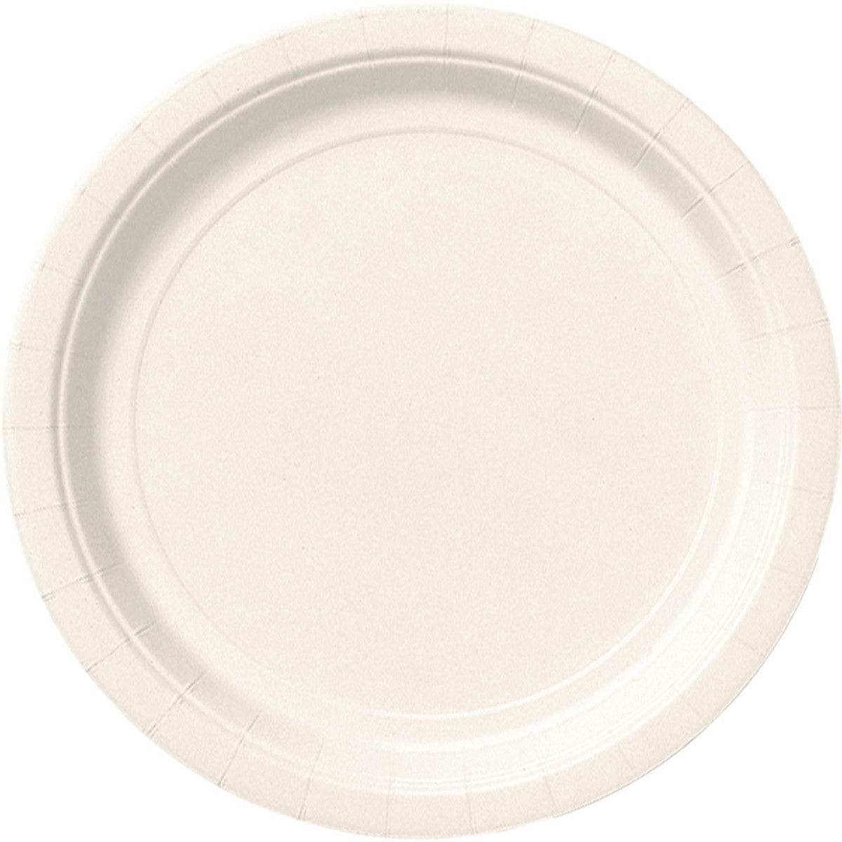 Bright White Paper Plates 23cm (Pack of 16) - The Party Marketplace