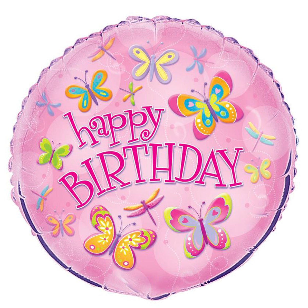 Butterflies & Dragonflies Foil Balloon 45cm - The Party Marketplace