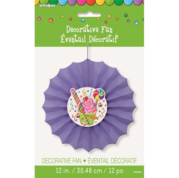 Candy Party Decorative Fan - The Party Marketplace