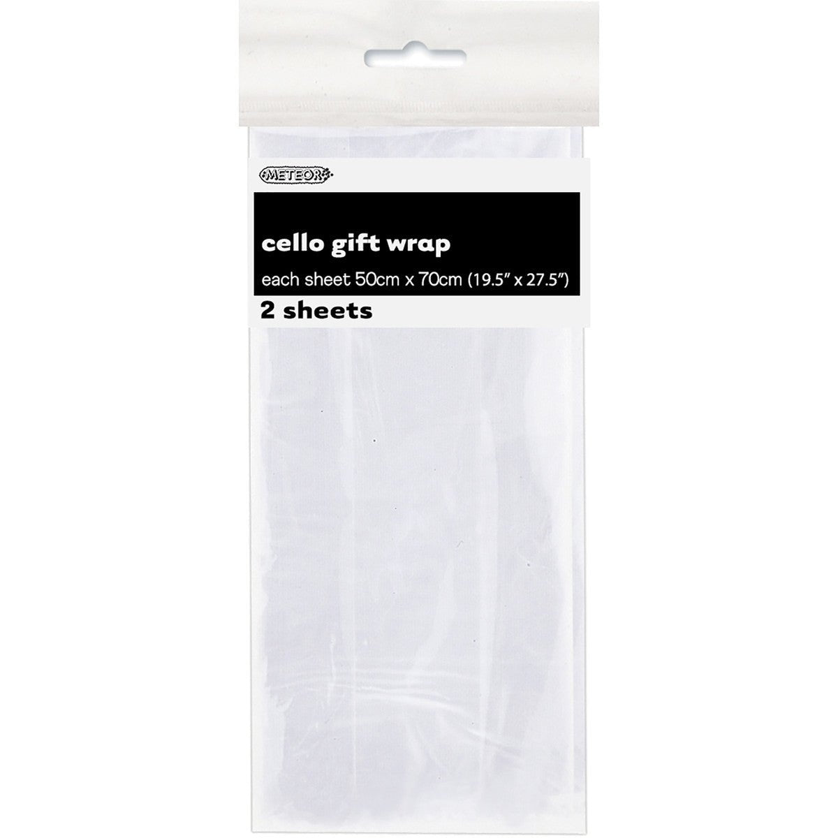 Cello Wrap - Clear - The Party Marketplace