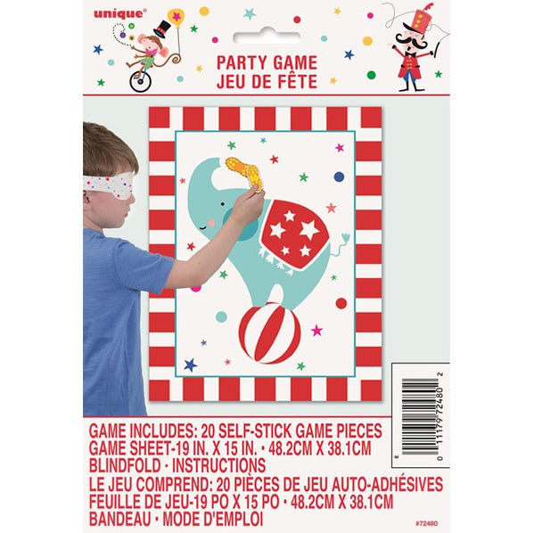 Circus Carnival Blindfold Game - The Party Marketplace