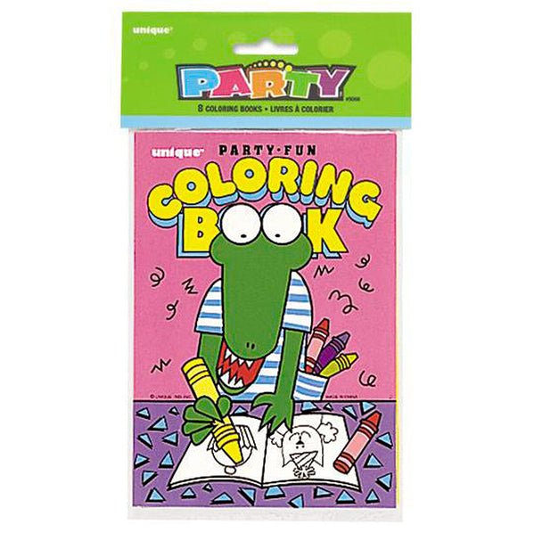 Colouring Books (Pack of 8) - The Party Marketplace