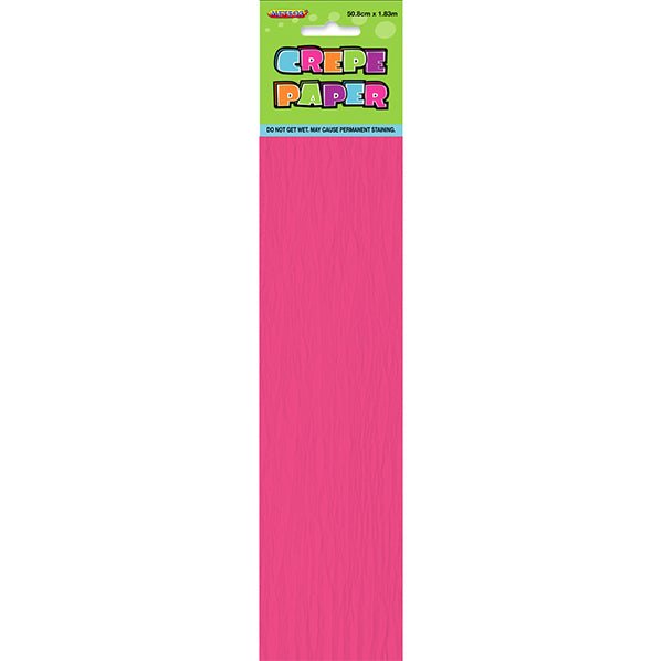 Crepe Paper - Hot Pink - The Party Marketplace