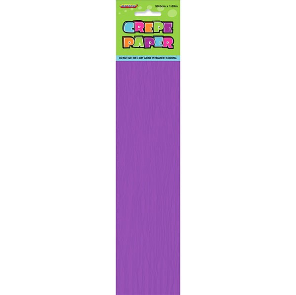 Crepe Paper - Pretty Purple - The Party Marketplace