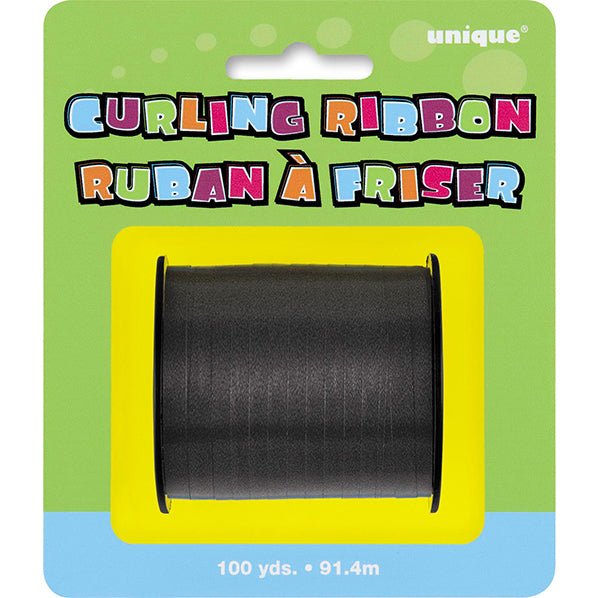 Curling Ribbon Roll - Black (91.4m) - The Party Marketplace