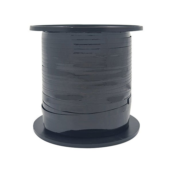 Curling Ribbon Roll - Metallic Black (228m) - The Party Marketplace
