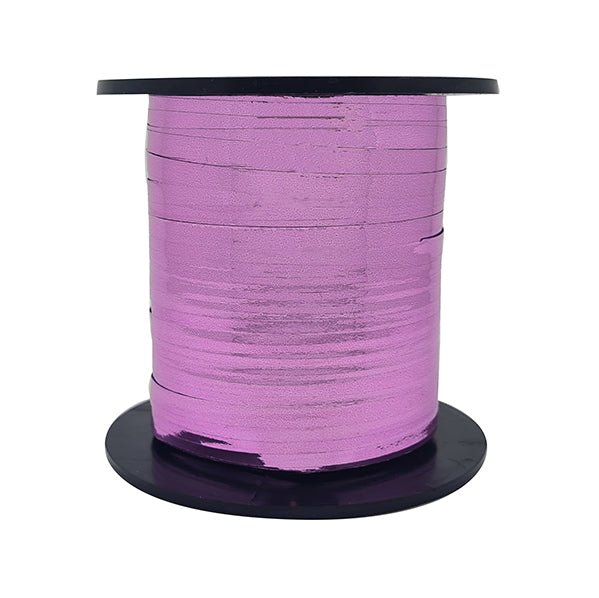 Curling Ribbon Roll - Metallic Lovely Pink (228m) - The Party Marketplace