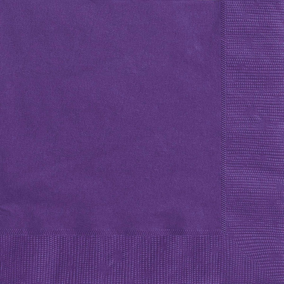 Deep Purple Luncheon Napkins (Pack of 20) - The Party Marketplace