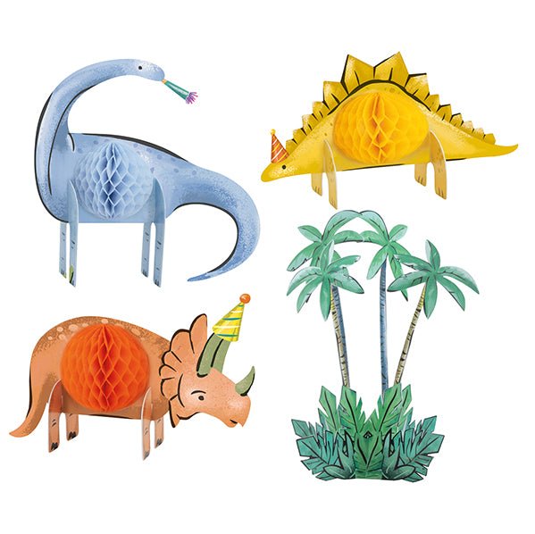 Dinosaur Centrepiece Decoration Kit (Pack of 5) - The Party Marketplace