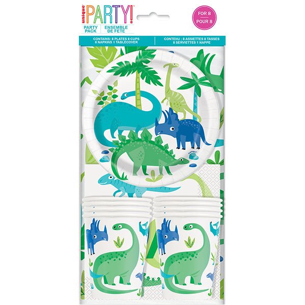 Dinosaur Party Pack (For 8) - The Party Marketplace