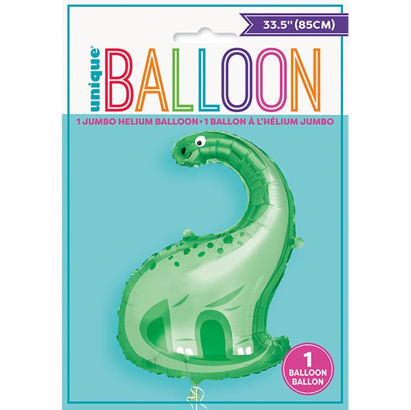 Dinosaur Shape Foil Balloon 85cm - The Party Marketplace