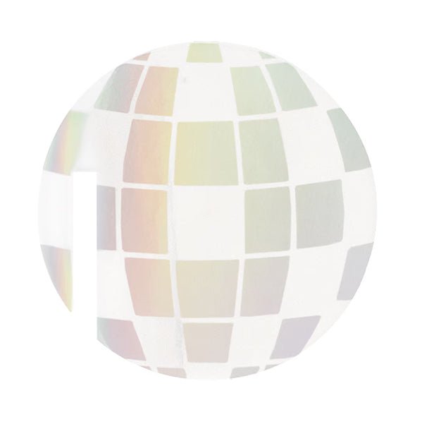 Disco Ball Acrylic Drink Markers (Pack of 6) - The Party Marketplace