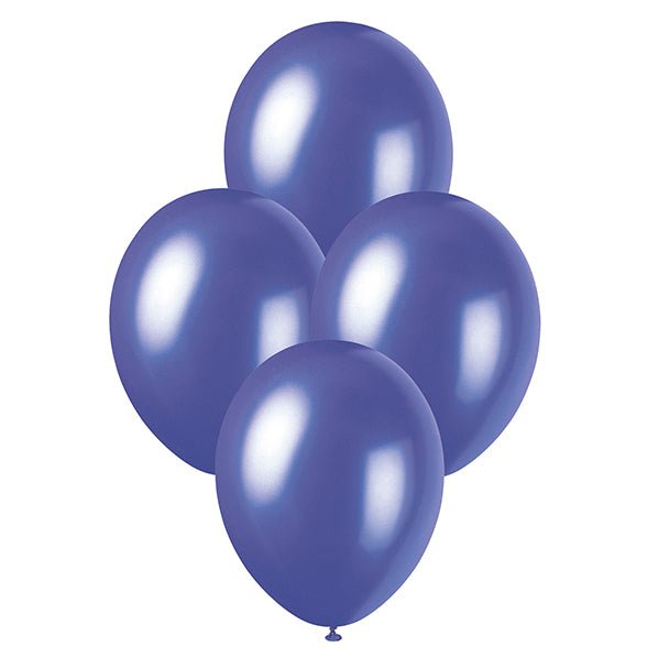 Electric Purple Pearl Premium Balloons 30cm (Pack of 50) - The Party Marketplace