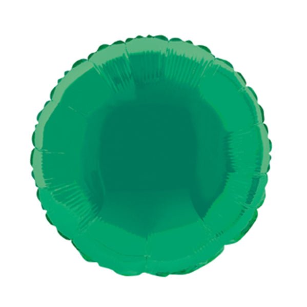 Emerald Green Round Foil Balloon 45cm - The Party Marketplace