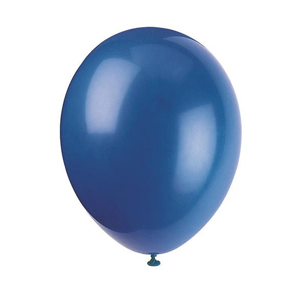 Evening Blue Premium Decorator Balloons 30cm (Pack of 10) - The Party Marketplace