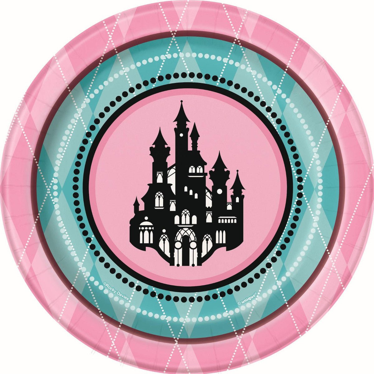 Fairytale Princess Paper Plates 18cm (Pack of 8) - The Party Marketplace