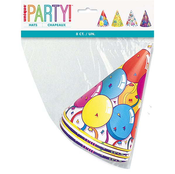 Fancy Paper Hats (Pack of 8) - The Party Marketplace