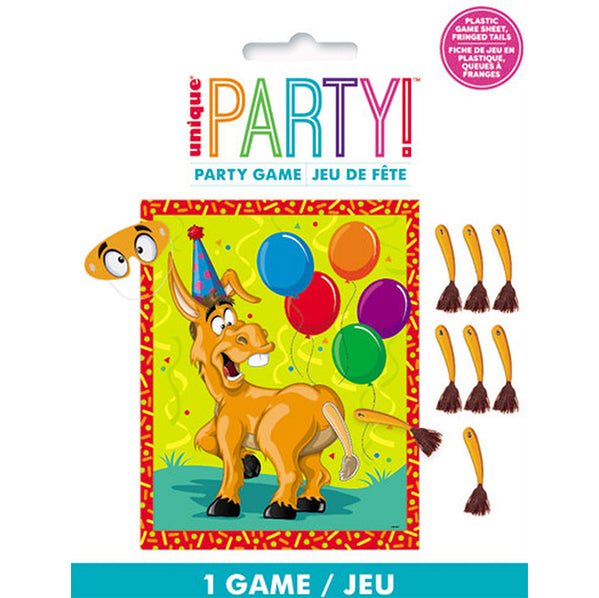 Festive Donkey Blindfold Game - The Party Marketplace