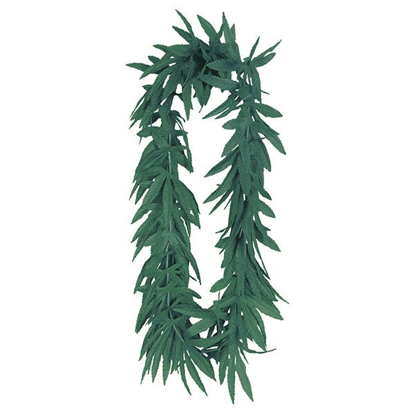 Flower Lei - Dark Green - The Party Marketplace