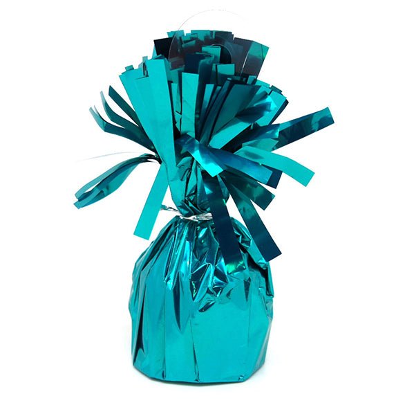 Foil Balloon Weight - Caribbean Teal - The Party Marketplace