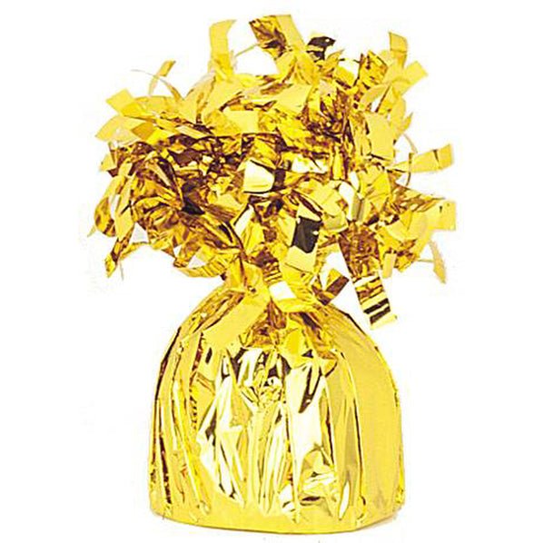 Foil Balloon Weight - Gold - The Party Marketplace