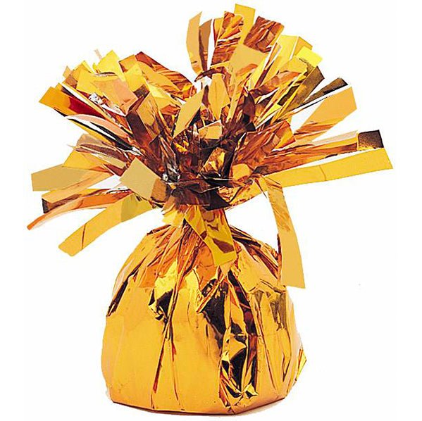 Foil Balloon Weight - Orange - The Party Marketplace