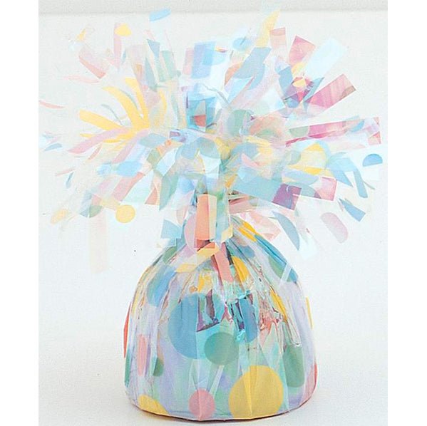 Foil Balloon Weight - Polka Dots - The Party Marketplace