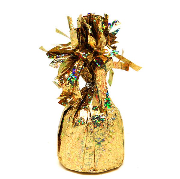 Foil Balloon Weight - Prismatic Gold - The Party Marketplace