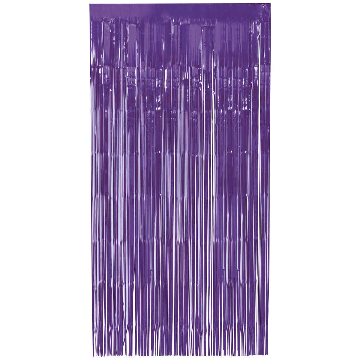 Fringe Door Curtain - Deep Purple - The Party Marketplace