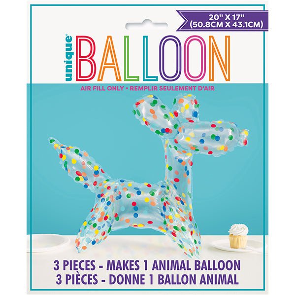 Giant Balloon Dog Inflatable Decoration 50.8cm - The Party Marketplace