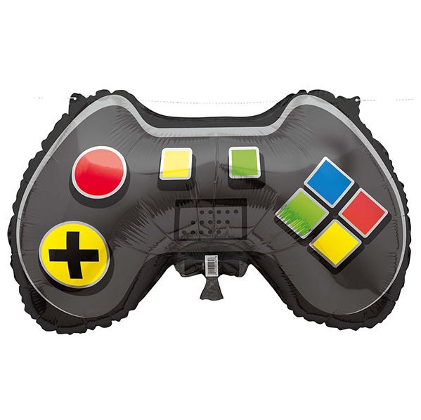Giant Game Controller Foil Balloon 58.4cm - The Party Marketplace