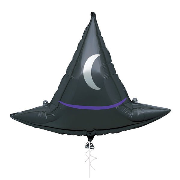 Giant Witch's Hat Foil Balloon 63.5cm - The Party Marketplace