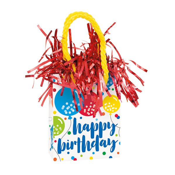 Gift Bag Balloon Weight - Birthday Balloon Cheer - The Party Marketplace