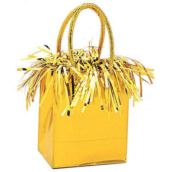 Gift Bag Balloon Weight - Gold - The Party Marketplace
