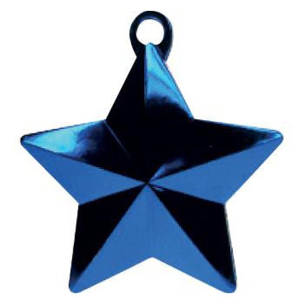 Glitz Star Balloon Weight - Royal Blue - The Party Marketplace