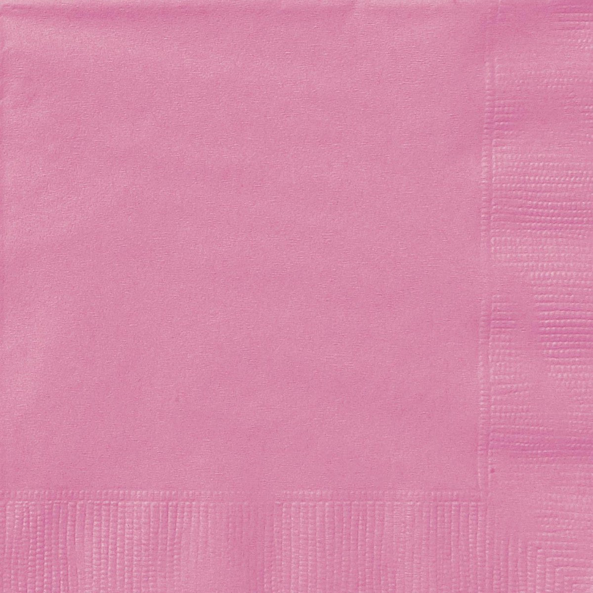 Hot Pink Beverage Napkins (Pack of 20) - The Party Marketplace
