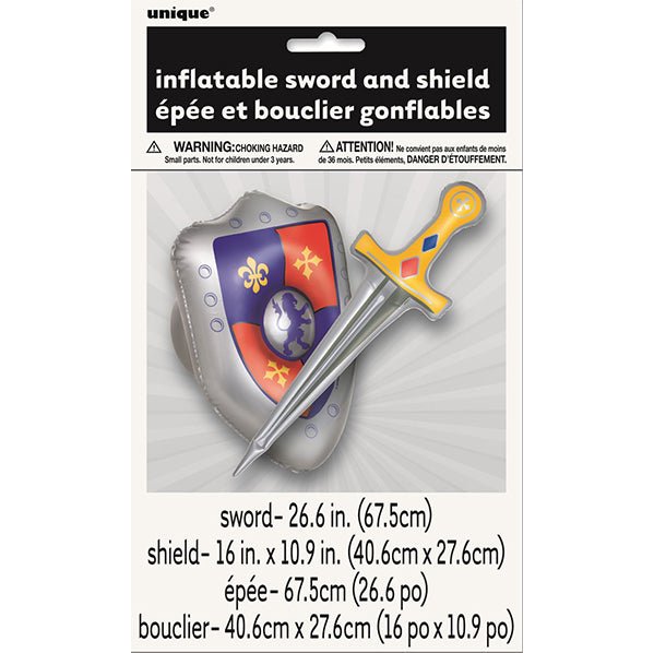 Inflatable Sword & Shield - The Party Marketplace