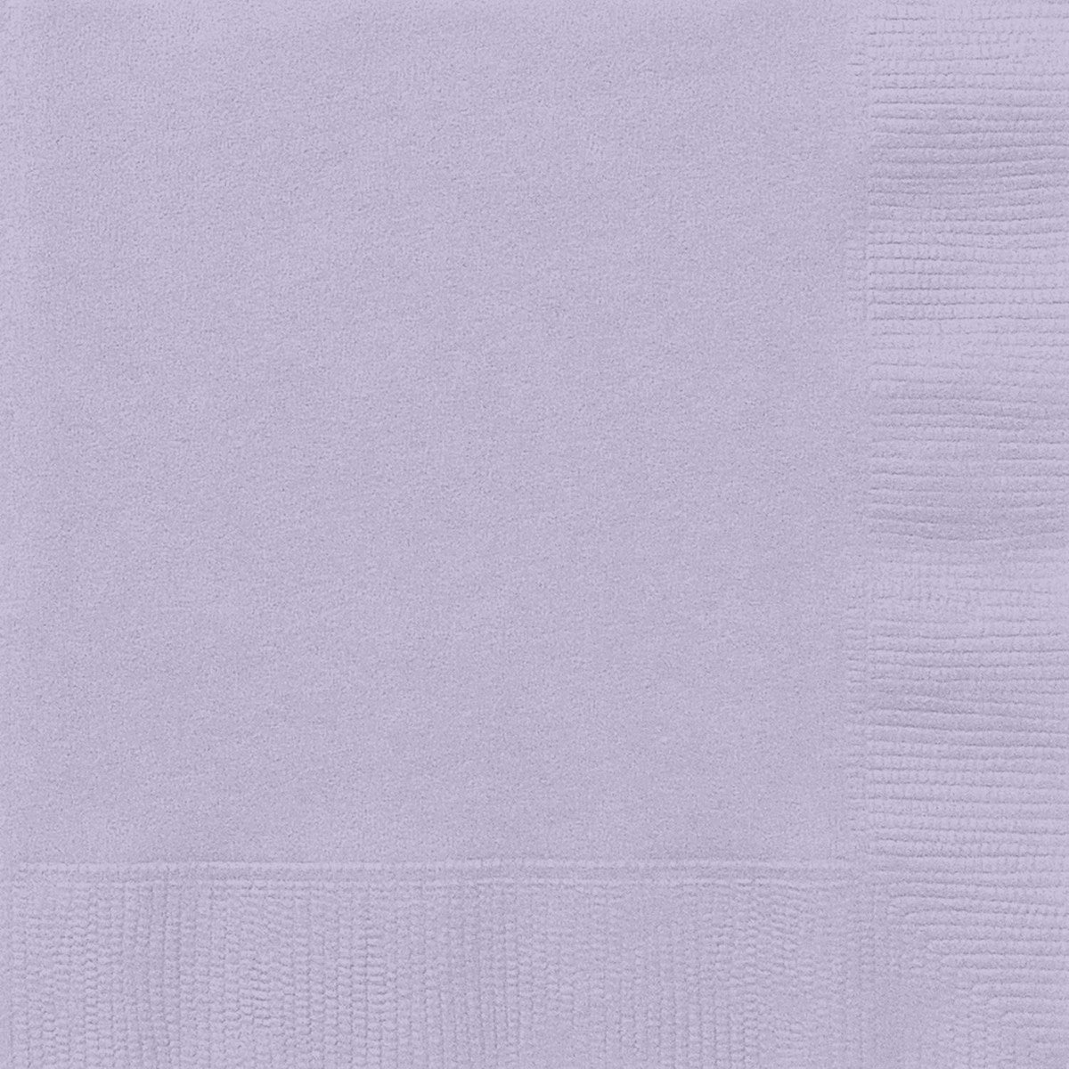 Lavender Beverage Napkins (Pack of 20) - The Party Marketplace