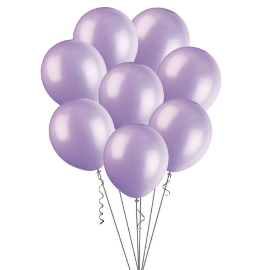 Lavender Decorator Balloons 30cm (Pack of 100) - The Party Marketplace
