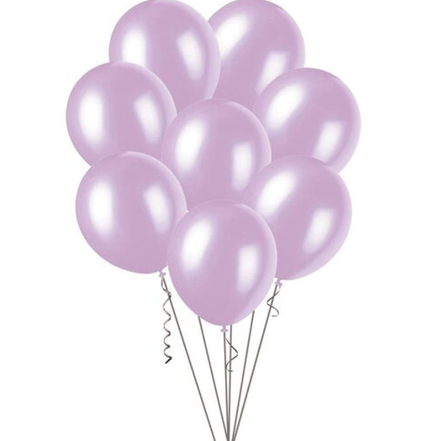 Lavender Pearl Balloons 30cm (Pack of 100) - The Party Marketplace