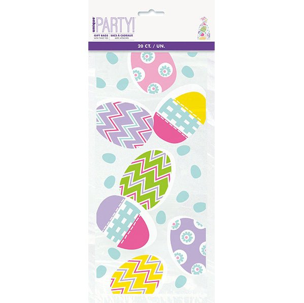 Lilac Easter Cello Bags (Pack of 20) - The Party Marketplace