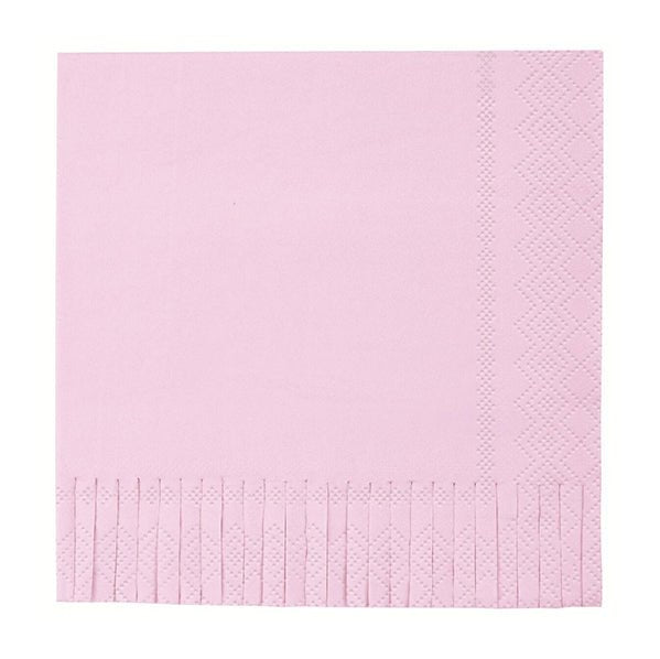 Lilac Fringe Luncheon Napkins (Pack of 16) - The Party Marketplace
