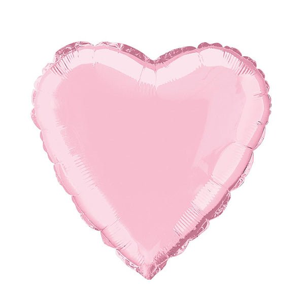 Lovely Pink Heart Foil Balloon 45cm - The Party Marketplace